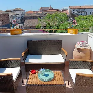 Appartamento A Casuzza Al Centro,con Terrazzino Privato, Catania